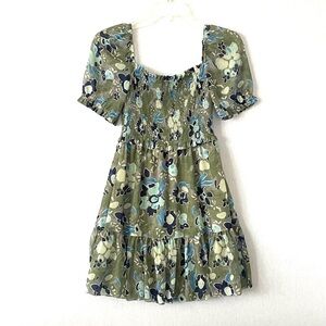 Aritzia Wilfred Laken Shortsleeve Mini Dress